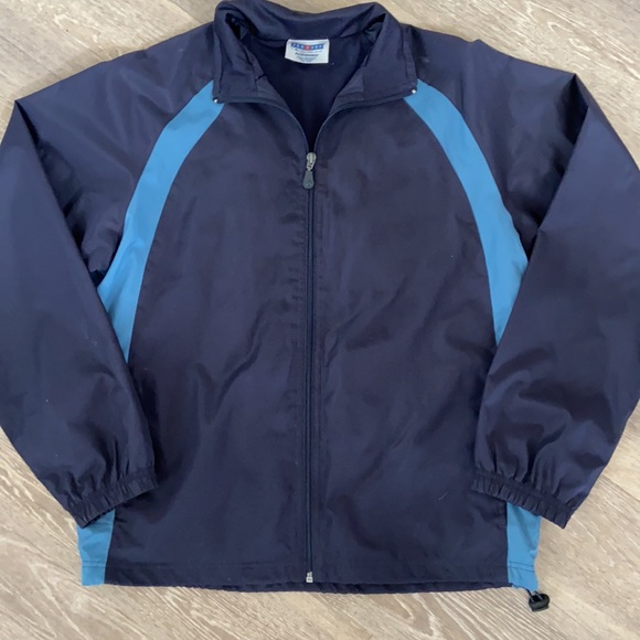 Men’s Jerzees Activewear Windbreaker Jacket Small - Picture 2 of 8
